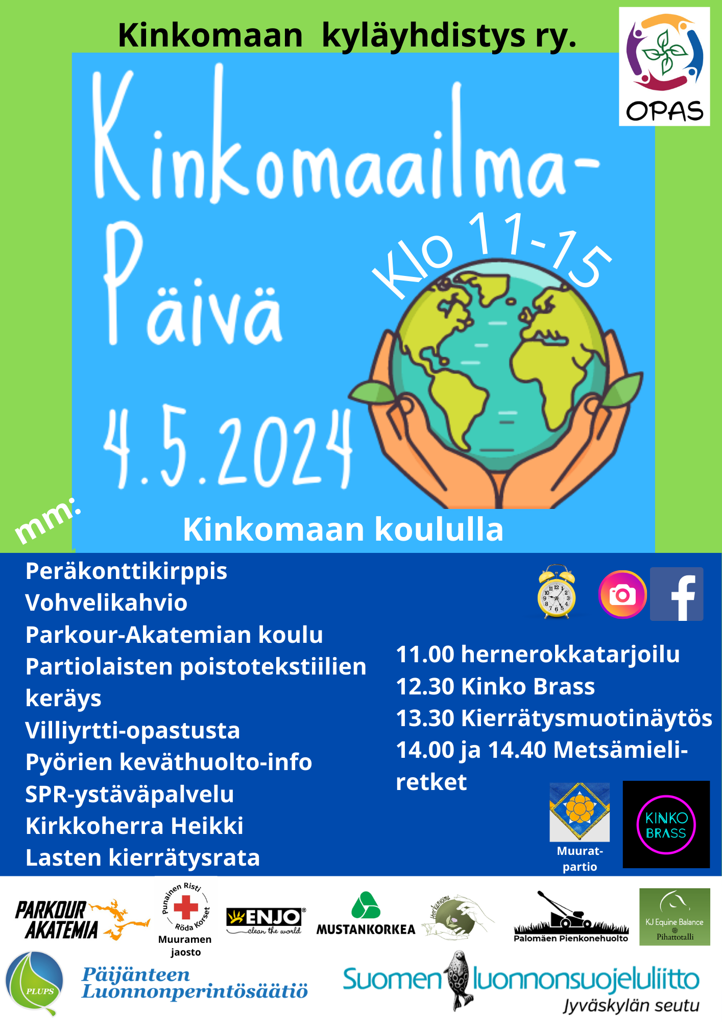 Kinkomaailma -päivä 4.5.2024